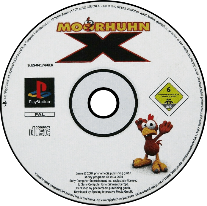 Moorhuhn X media 7 for Playstation